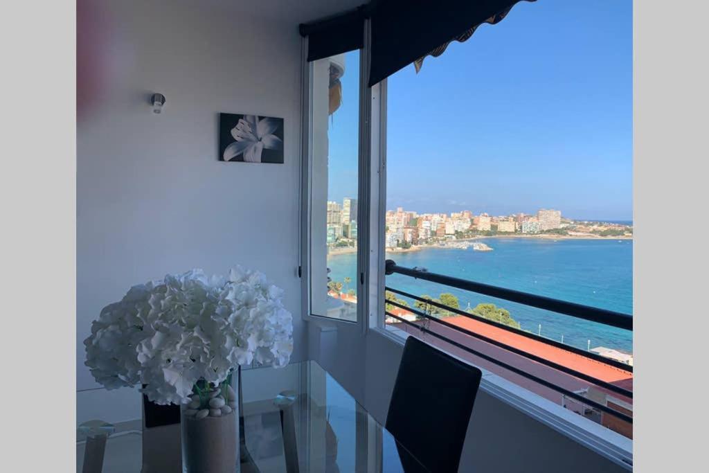 Appartement Playa Albufereta. Espectaculares Vistas Al Mar. à Alicante Extérieur photo